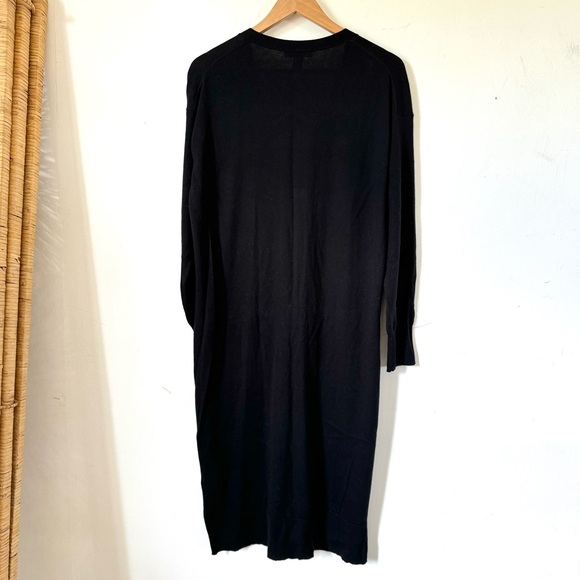 Nordstrom Signature Cashmere Duster Cardigan Sweater Button Up Womens Medium - Picture 7 of 9